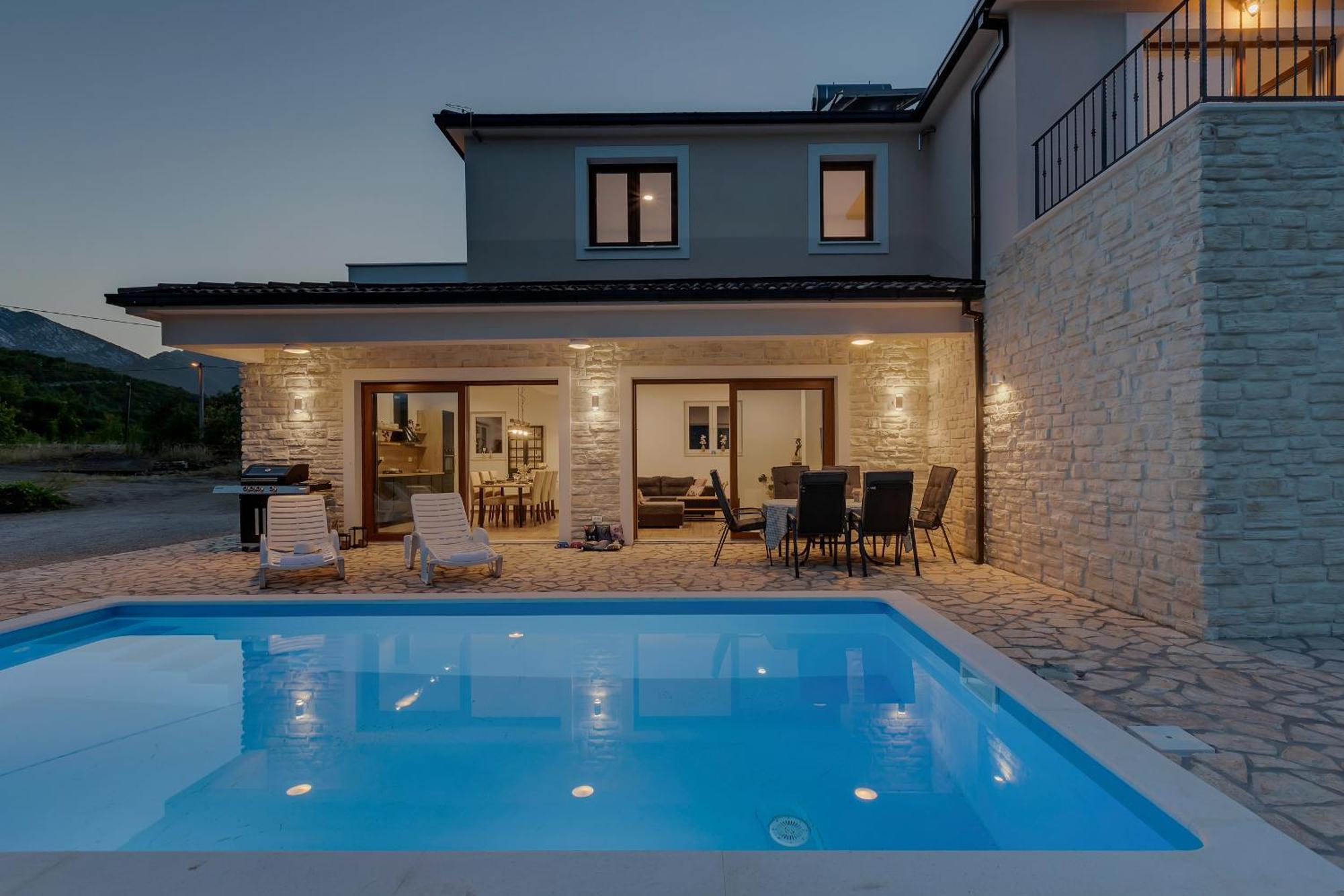 Charming Holiday Home Dolac In Rural Area With Pool Slime 外观 照片
